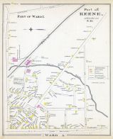 Keene - Ward 1, New Hampshire State Atlas 1892